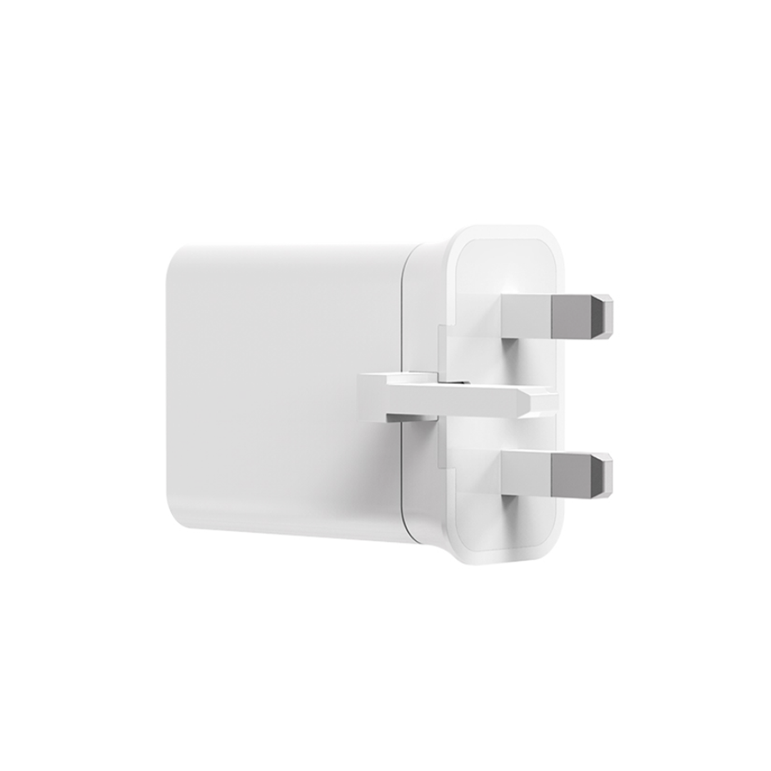 Wiwu RY-U65UK 20W Comet Type-C Uk Power Adapter PD - White Wiwu RY-U65UK 20W Comet Type-C Uk Power Adapter PD - White